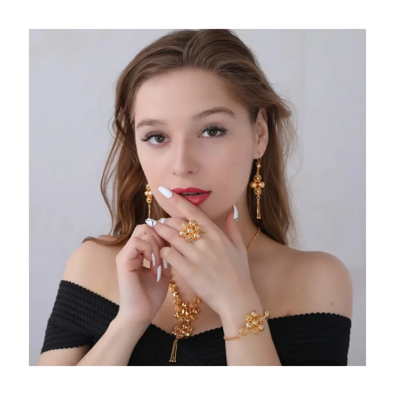 MLnickel 0418 Xuping Jewelry Wholesale Price 18K Gold Zircon Premium Earrings in All Styles