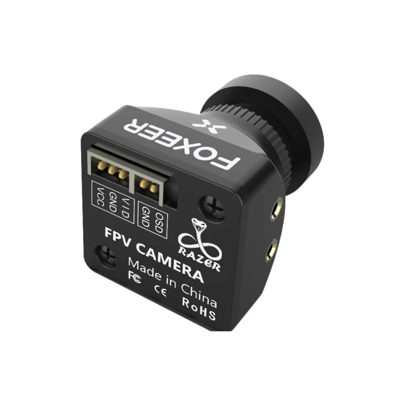 FPV Camera Foxeer Razer Mini 2.1mm Lens 1200TVL 4:3 PAL/NTSC 4.5V-25V Input Voltage for Racing Drone accessories