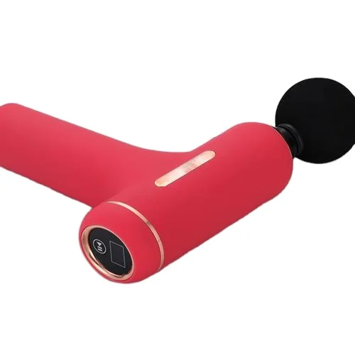 
led touch screen massage gun mini Deep tissue percussion muscle massager Has muscle relaxation function 