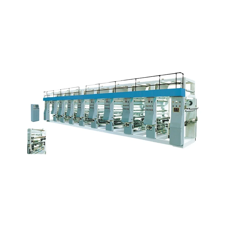 Best price 7 color rotogravure printing machine
