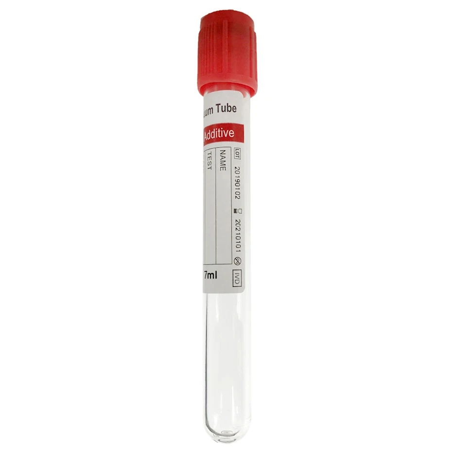 Sterile Disposable Blood Sample Collection Tube Medical Vacuum Blood Collection Tube 5-7ml