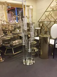 Новые товары, свадебные цветочные стойки, Кристальные канделябры, центральные части