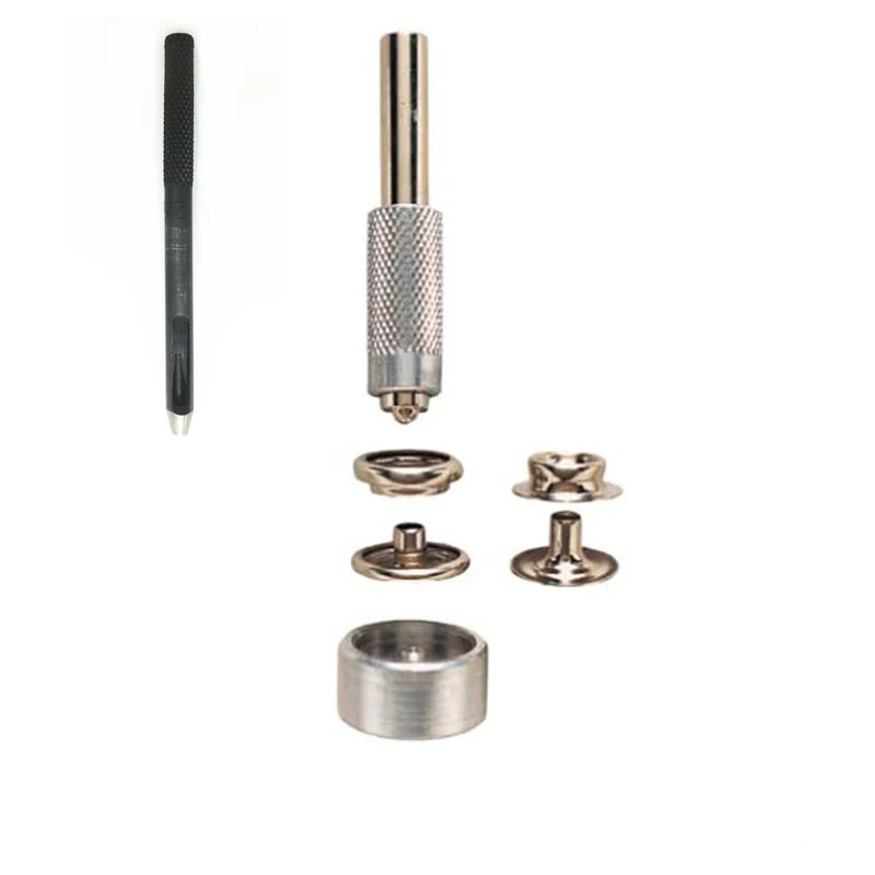 201# DIY Tool Canvas Fastener Kit snap button Installation Tool Kit