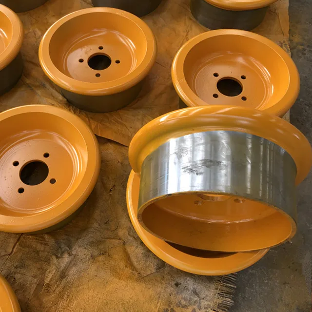 heavy mining part casting 40Cr steel railway
