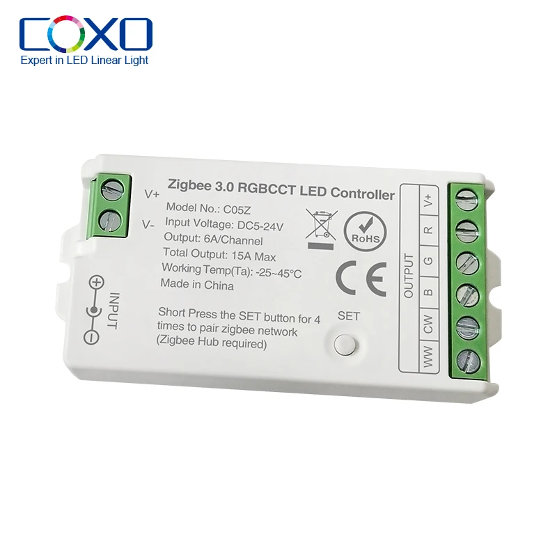 C05Z Tuya Zigbee RF RGBCCT Controller