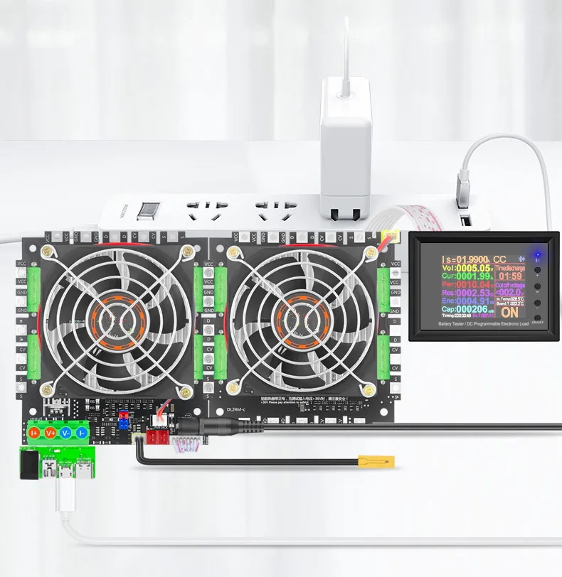 Электронный тестер внешнего аккумулятора 200 в 600 Вт