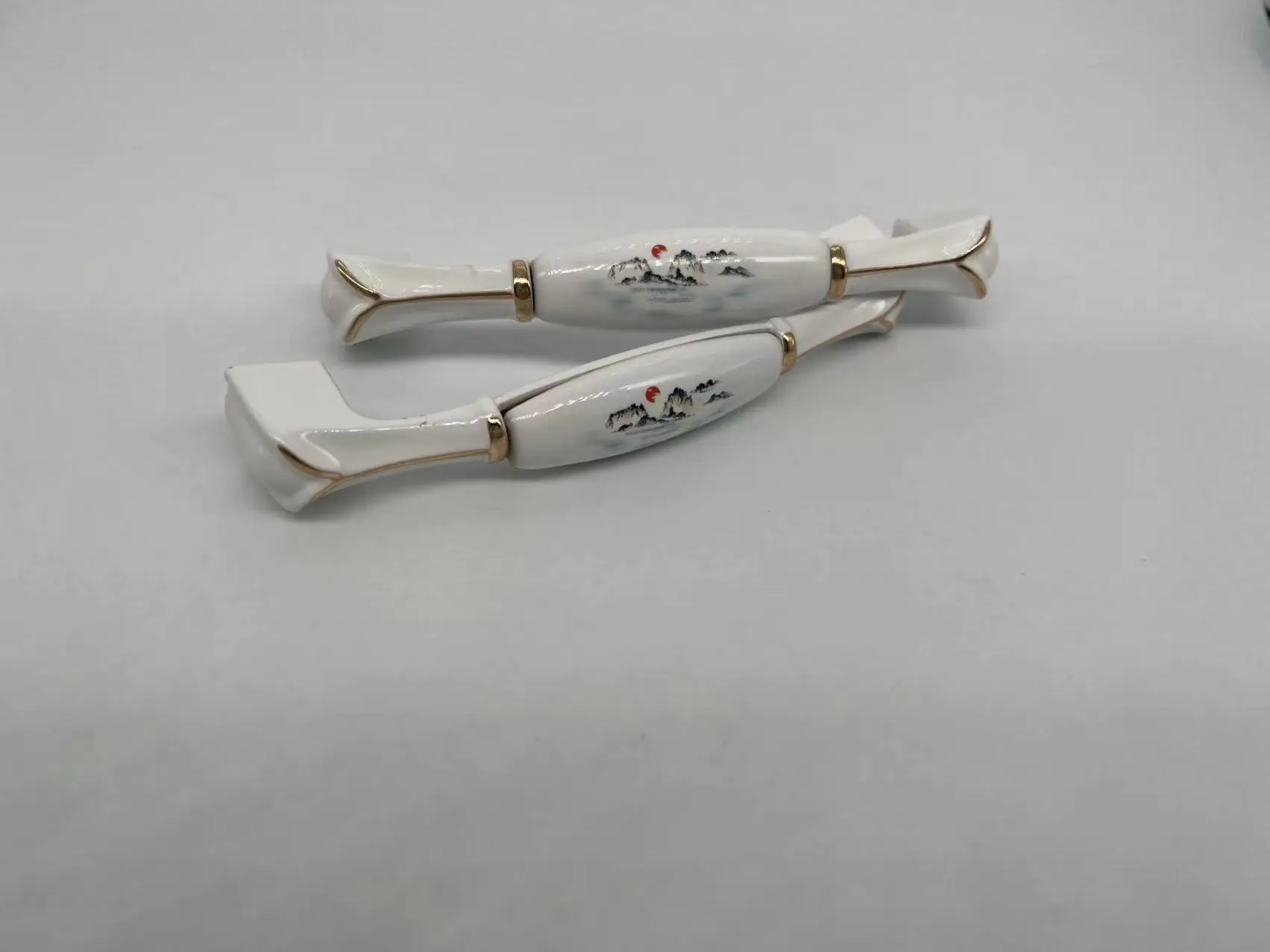 Wholesale Drawer Ceramics Kitchen Modern Furniture Handles Furniture Handle & Knob Long Industrial Unique+customized