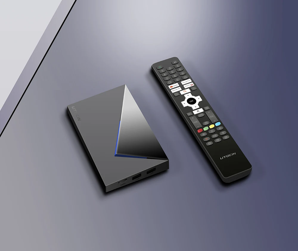 2023 New arrived Utocin Alpha Android 11.0 Set top Box future online IP-TV TV BOX S905W2 2GB RAN 16GB ROM Media Streamer Box