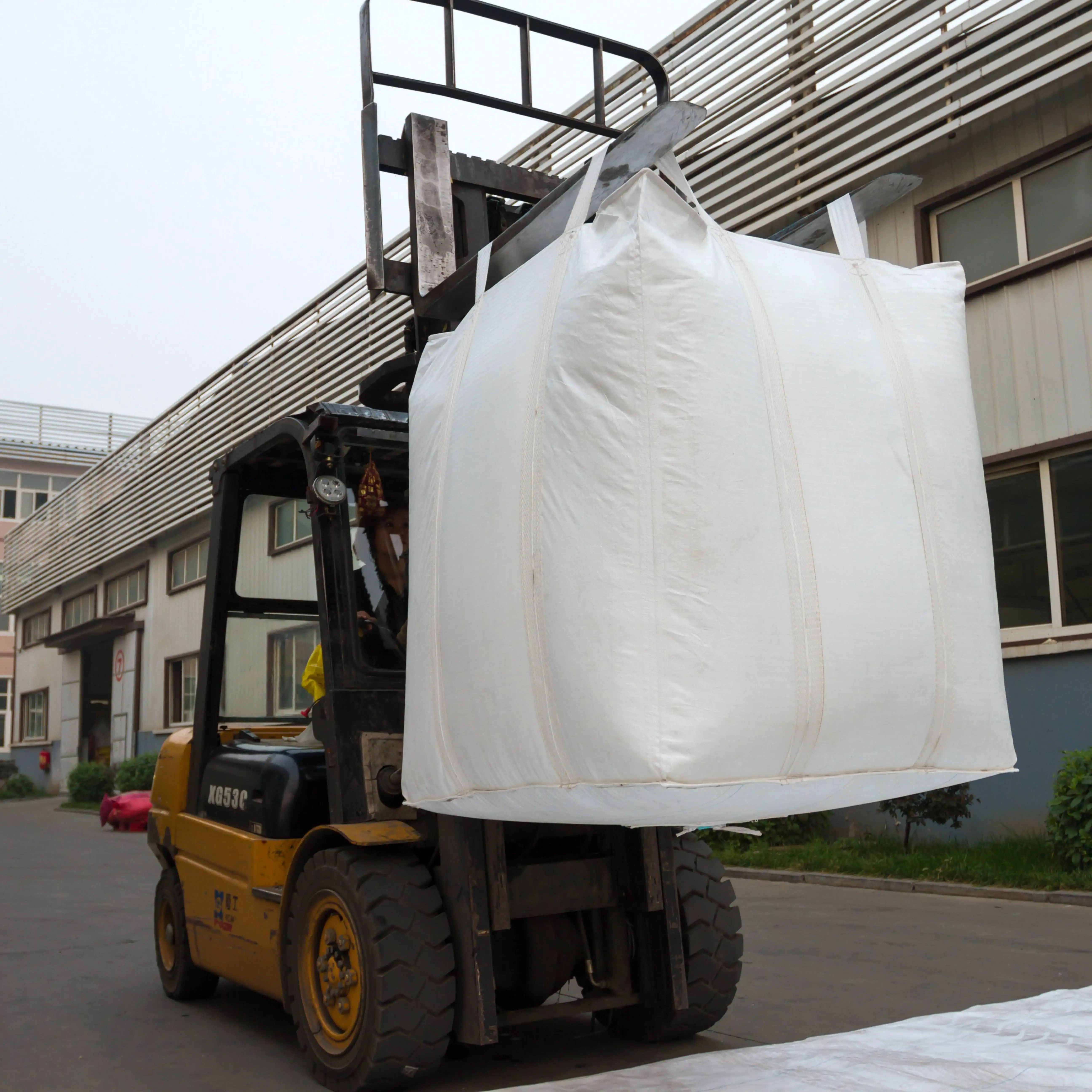Большой мешок Bolso 1000 кг 1500 Maxisacos 1Ton супер PP тканая мука цементный песок FIBC объемный для сельскохозяйственной промышленности