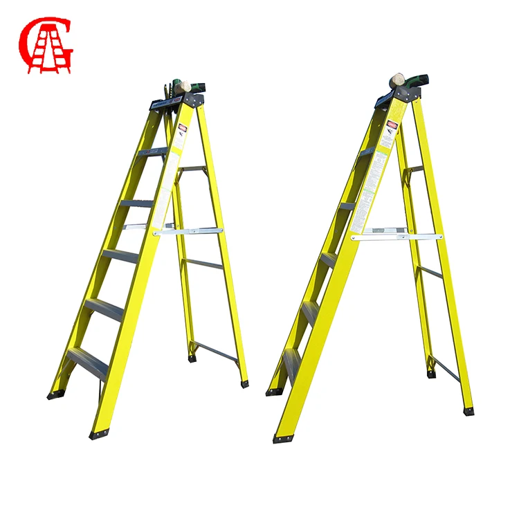Electricians Fiberglass Step 3 4 5 6 7 8 step Ladder Safety Ladder