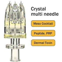 Buy 2022 korea multi sample needle syringe type crystal multi needle with head mini 5 pin