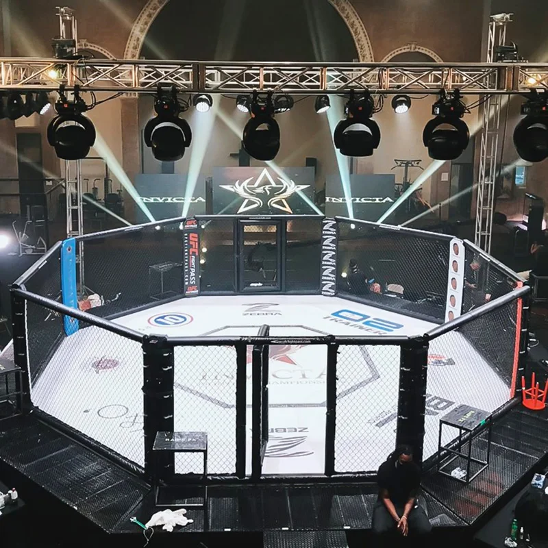 For Indoor And Outdoor  mma-octagon ufc gabbia cuscino mma cage 3m vendita gabbia ottagonale mma