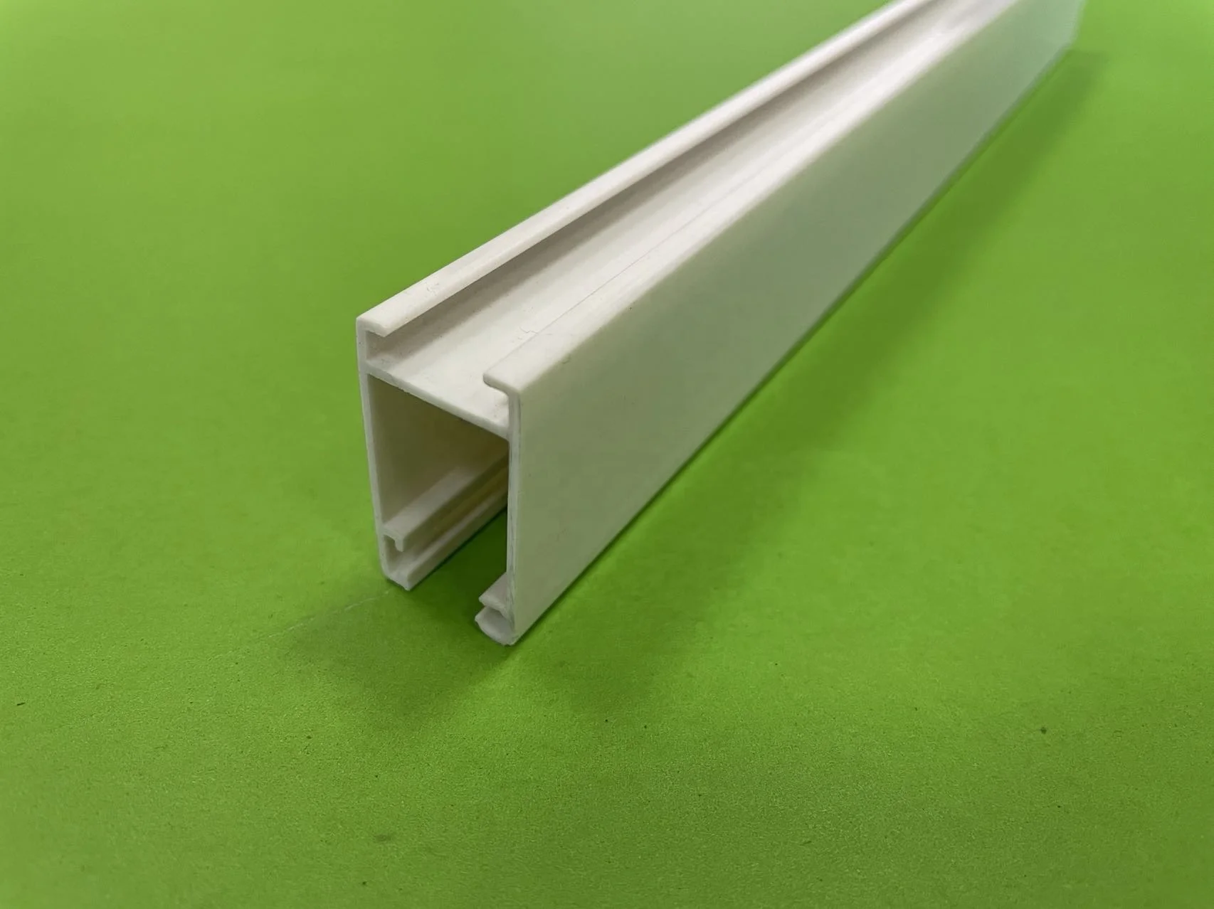 High quality pvc sliding curtain track side PVC Profile Roller Blinds PVC fabric wall track curtain rail