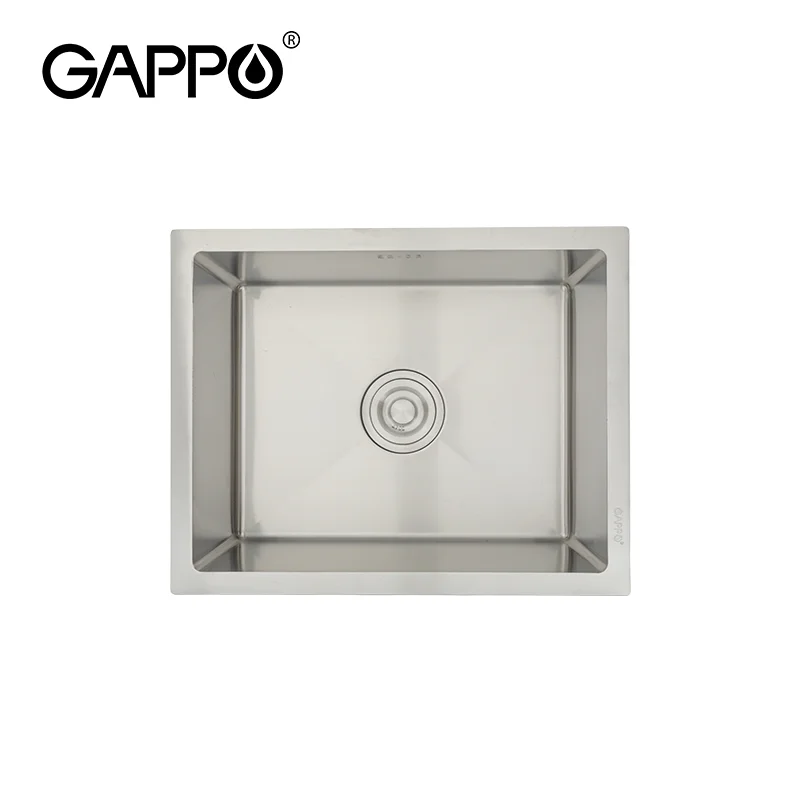 Cheap kitchen corner sink 304 stainless steel single bowl apron kitchen sink GS5040