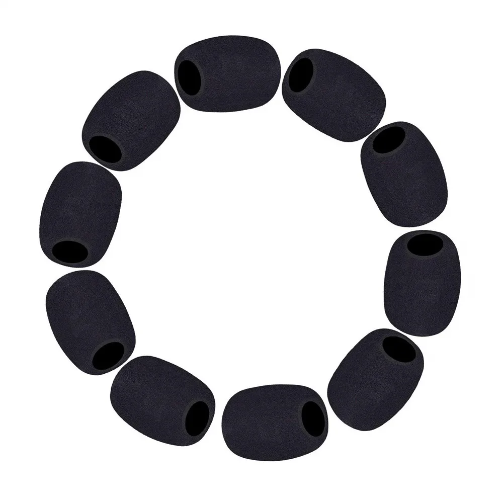Wholesale little Microphone Foam Sponge Windscreen Cover Lapel Clip-on microphone cover clip mic foam