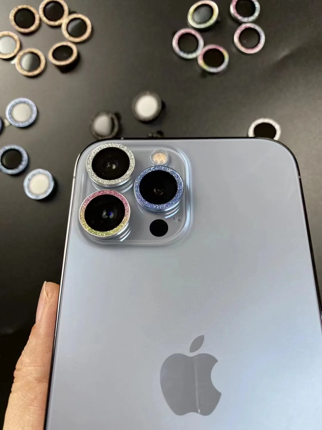 Luxury Camera Lens Protector Glass For iPhone 13 12 11 Pro Max Camera Protective Glass For iPhone 12 13 Mini Back Lens Protector