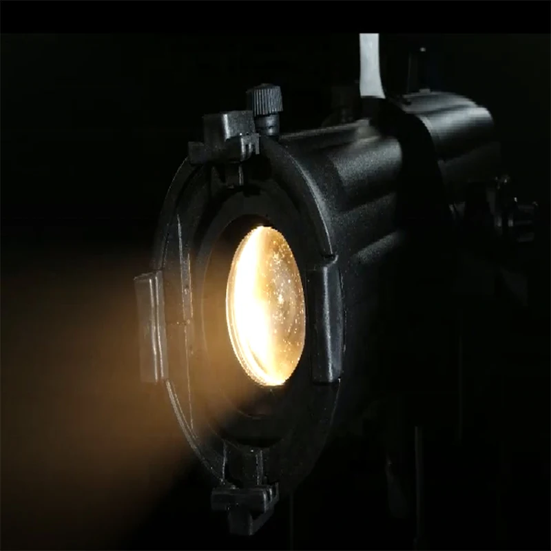 60W Mini led leko profile spotlight with zoom stage studio light for Restaurants concerts theater