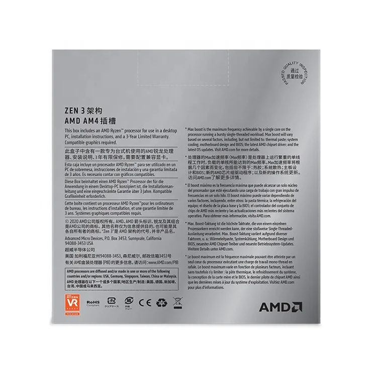 Original AMD R9 5950X Processor R9 7nm 16 core 32 Thread TDP 105W AMD AM4 Socket R9 5950X CPU Processor