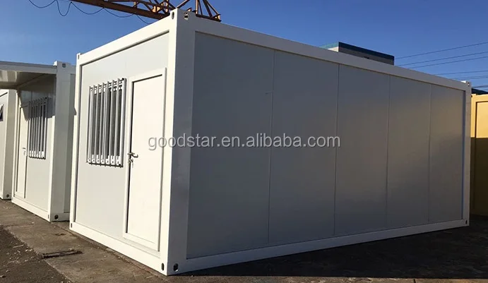 Low cost pre built insulation sandwich panel flat pack tiny prefabricated container office house