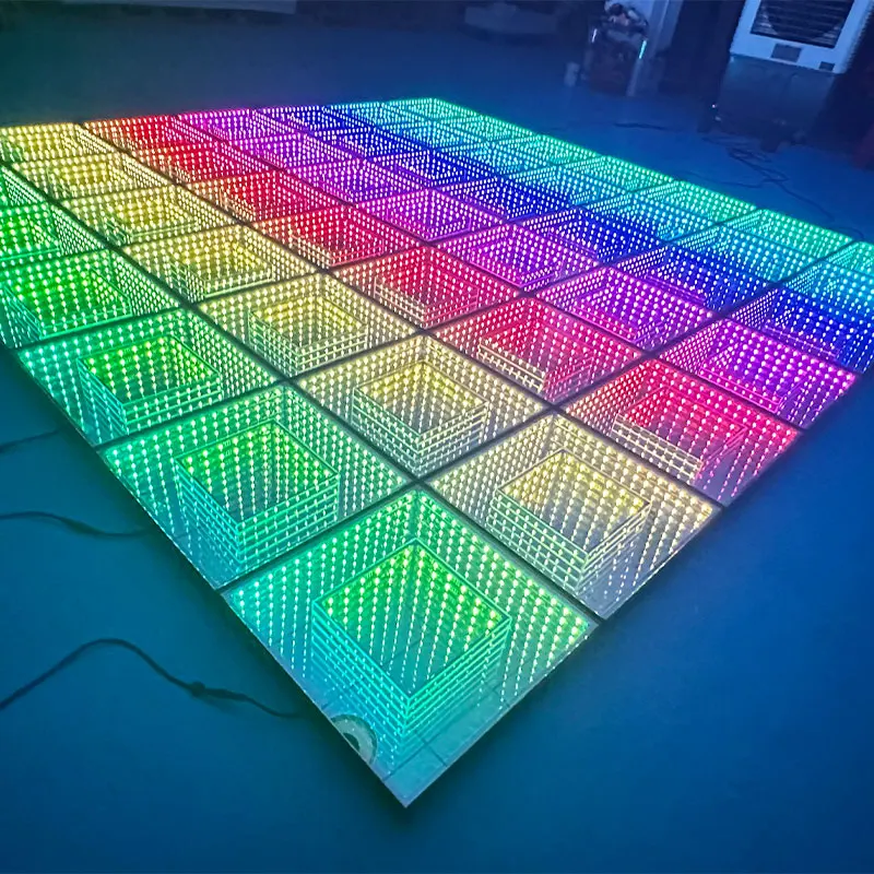 3D Abyss Floor Lamp with LED Light Source Word Design