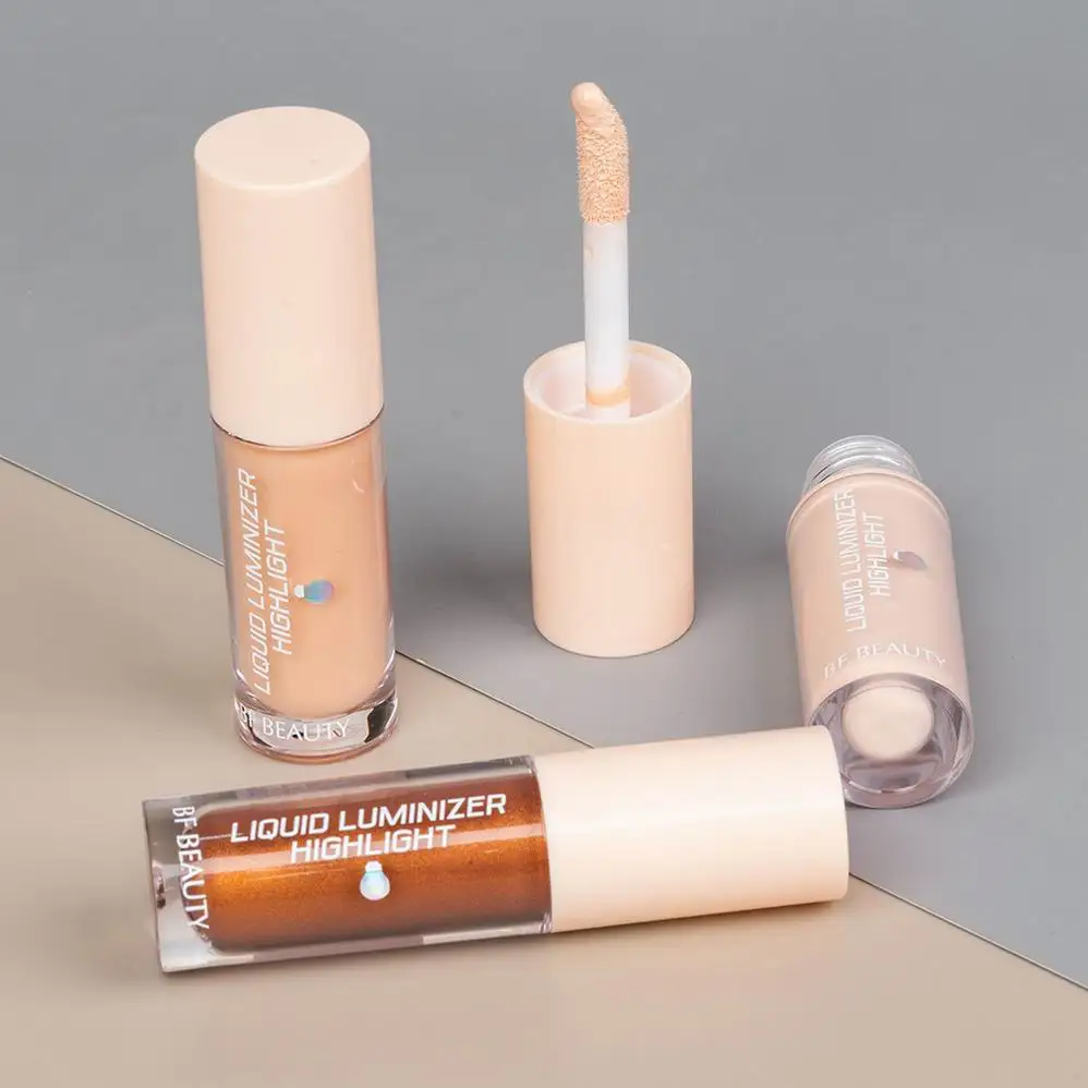 Oem Liquid Highlighter Cream Private Label Liquid Highlighter Glow Balm Natural Glow Weightless Liquid Luminizer Highlighter