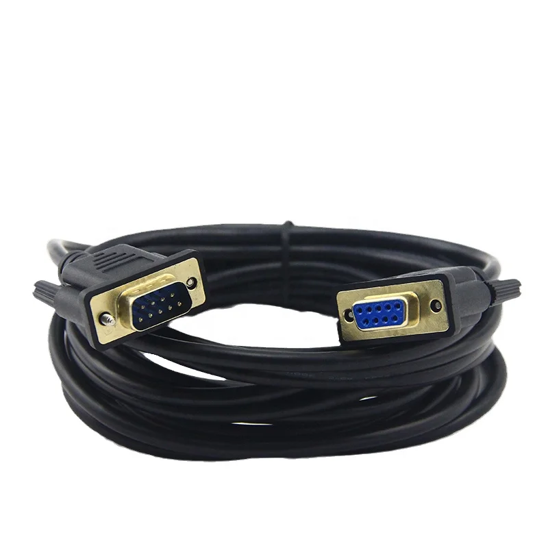 Hot selling 2 meter DB9 (male) to DB9 (female) CAN bus extension cable