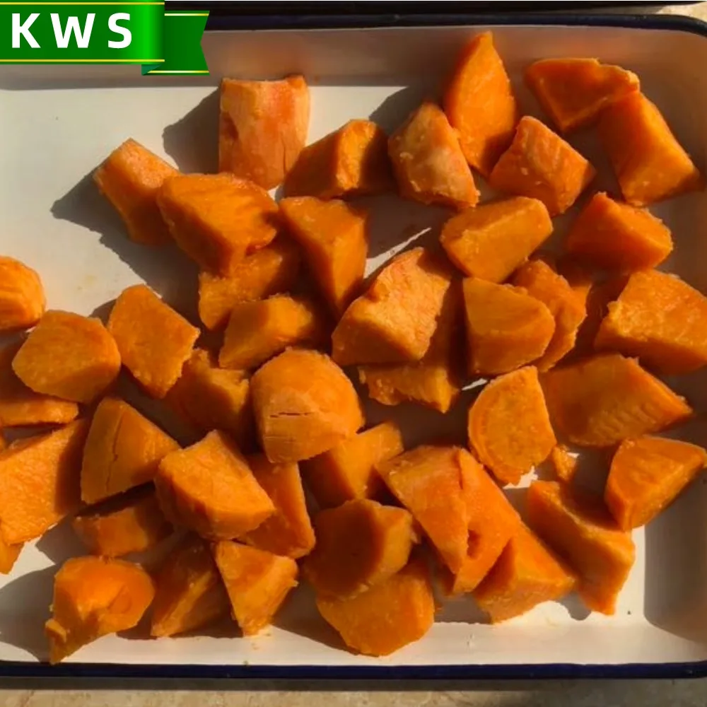 KWS Canned sweet potato for kitchen food supplies