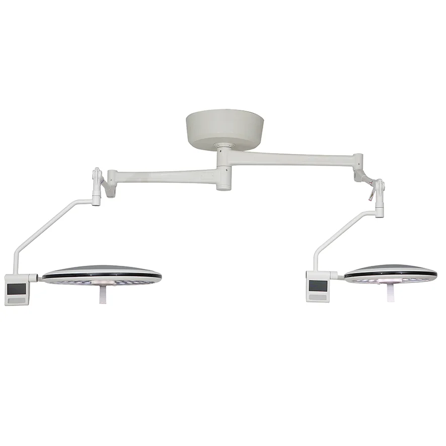 IN-P700 Medical Ceiling Type Double Head Operation Light Led Shadowless Operating Lamp
