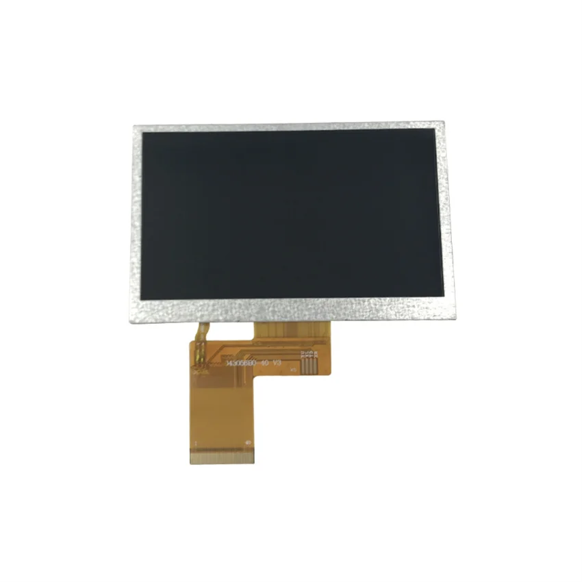 Factory Custom Rtp And Ctp Optional Full Viewing Angle 4.3 Inch Ultra Wide Lcd Panel For Industrial Control