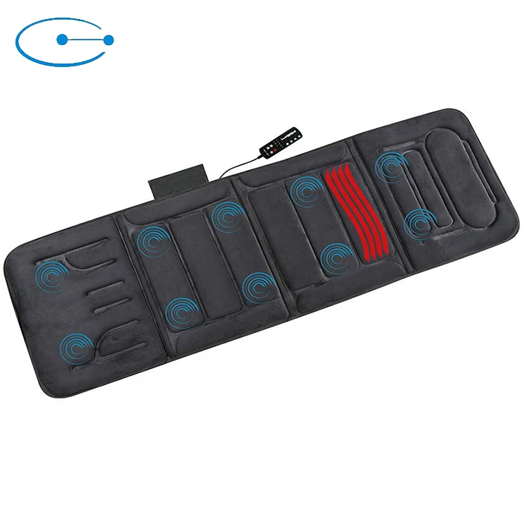 10 Motors Multi-Purpose Back Electric Vibrate Massage Mat