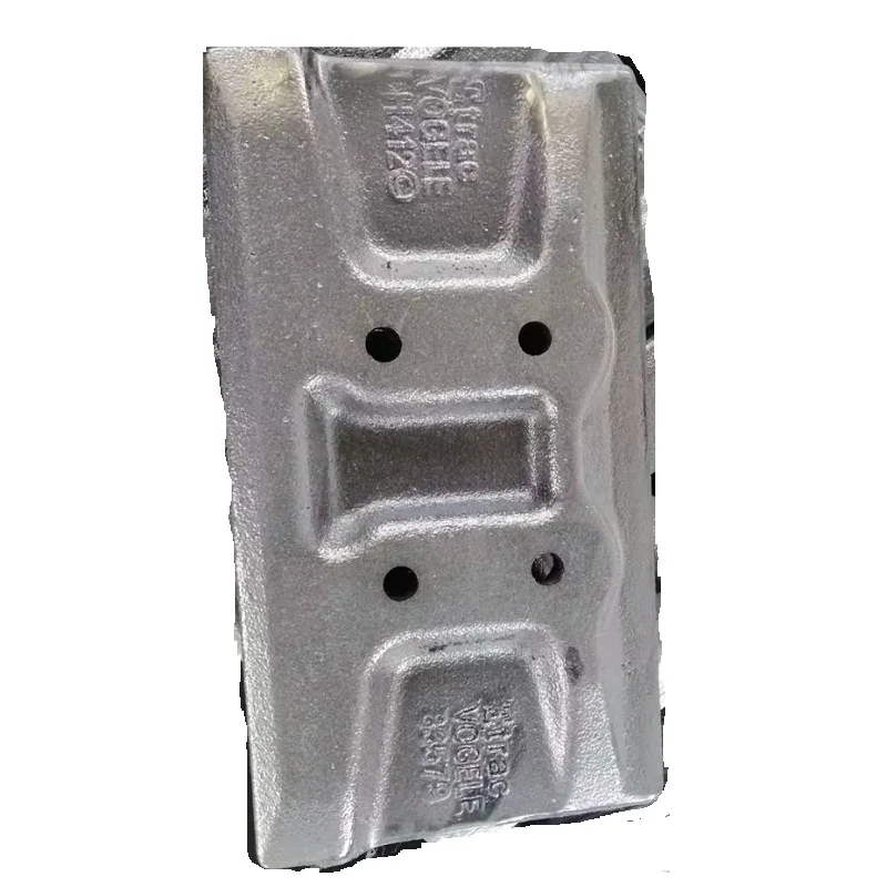 
Paver rubber track pad shoe for Vogele 