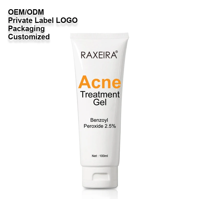 Private Label Pimples Spot Treatment 2.5% Benzoyl Peroxide Cream