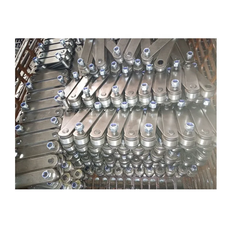 Customized Roller Chain with Extended Screw Thread Pin