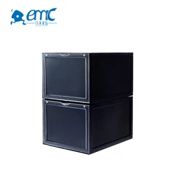 2 уровня экономии пространства заставка из прозрачного пластика; Стеллаж для обуви Организатор