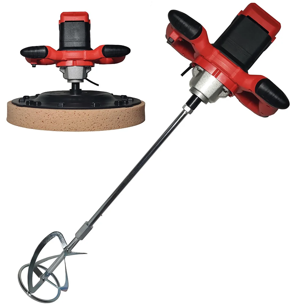 Multifunction  electric polishing  machine  plaster smoothing  tools with  mixer paddle