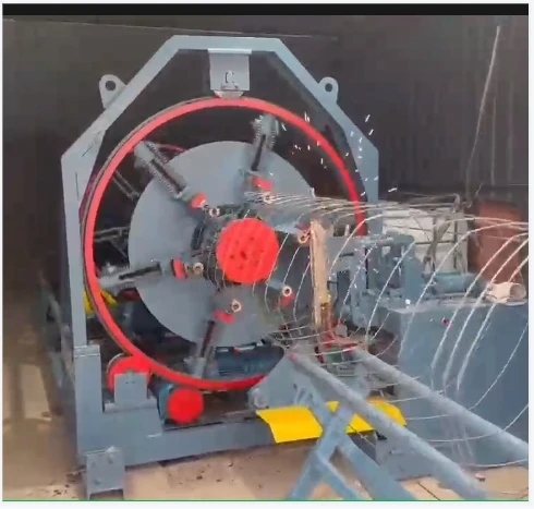 Amity automatic D300-1200mm MF concrete pipe cage welding machine