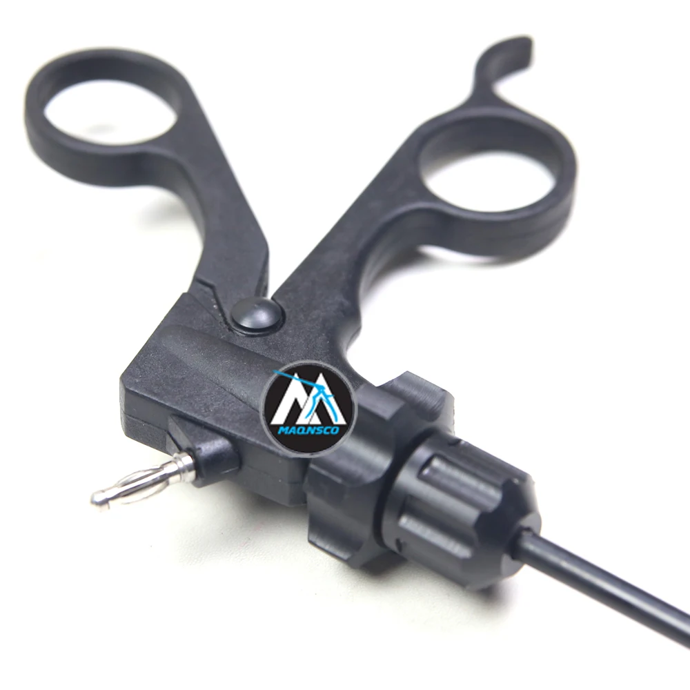 BABCOCK Grasper Double-action Delicate Traditional jaw Insulated shaft No-Rotation, Ratcheted 5mm 35cm