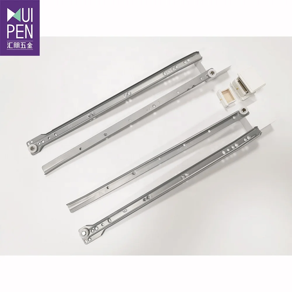 Factory price powder coated paint undermount soft close drawer slides plastic wheel drawer slides drawer slide runner