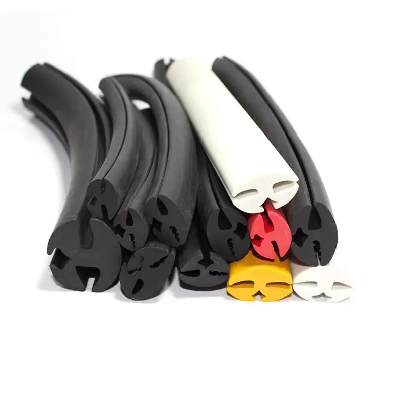 Customized soundproof anisotropic rubber sealing strip for ship machinery door glass EPDM sealing strip