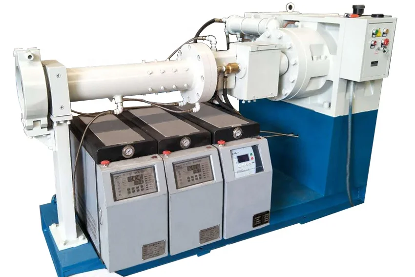 Tire Tread Epdm Butyl Extrusion Cold Feed Rubber Extruder Machine