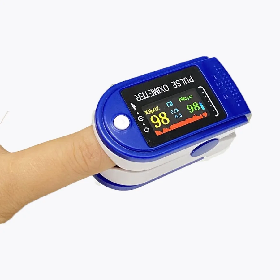 Home-self Detector SPo2 Digital Electronic Finger Pulse  Blood Oxygen Sensor Heart Rater Monitor