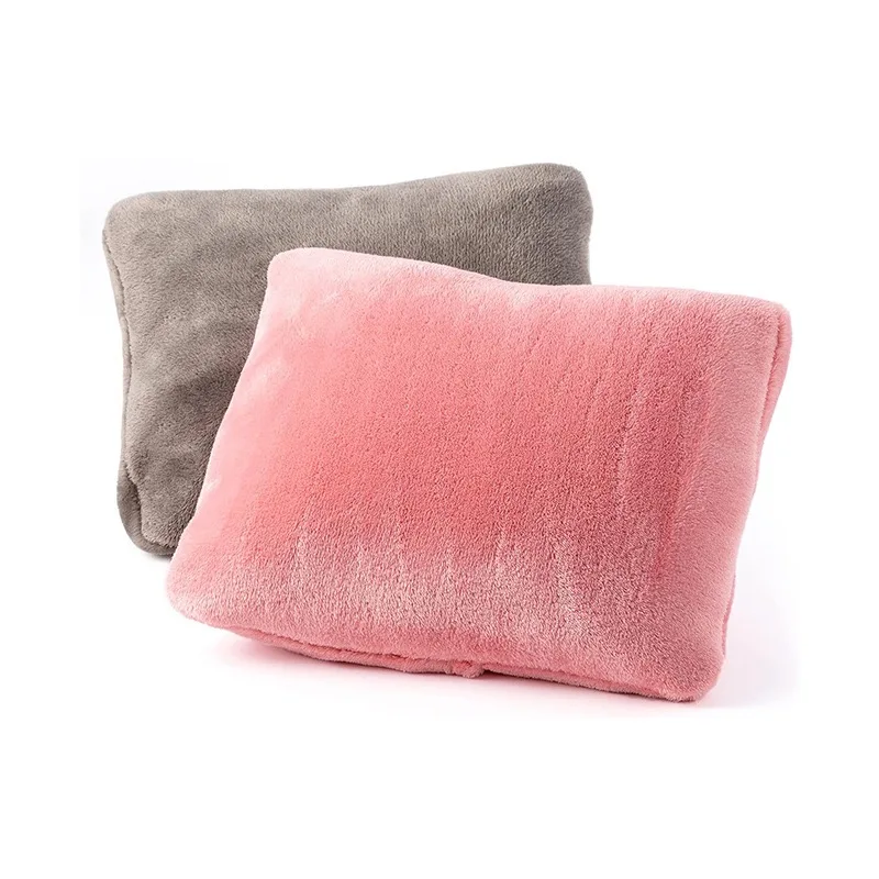 Factory shawl blanket pillow 2-in-1 travel blanket and pillow set adult outdoor wearable pillow blanket for winter king size