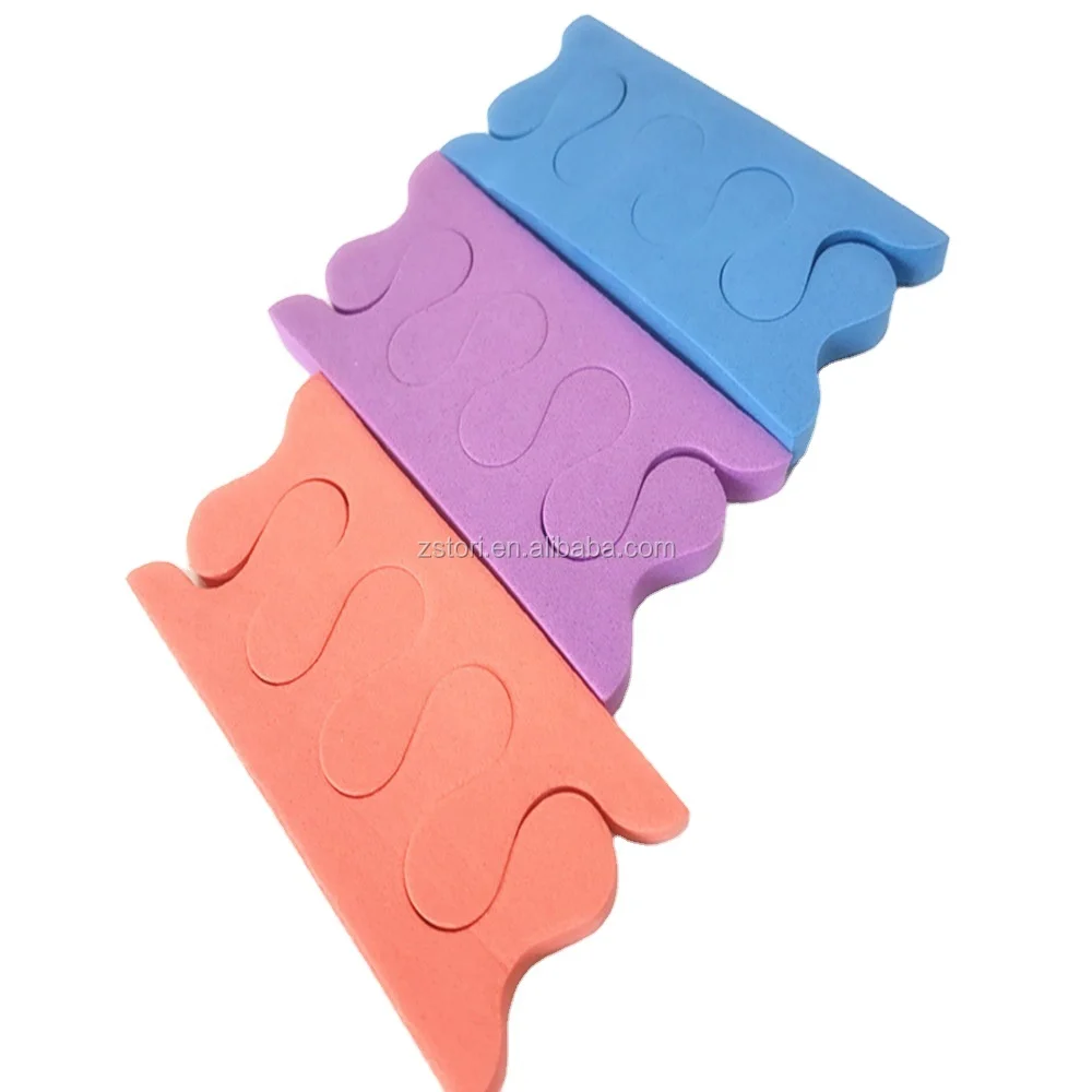 Одноразовые разделители пальцев ног из пены, разделитель пальцев ног для педикюра, маникюра, маникюра, педикюра, для ногтей