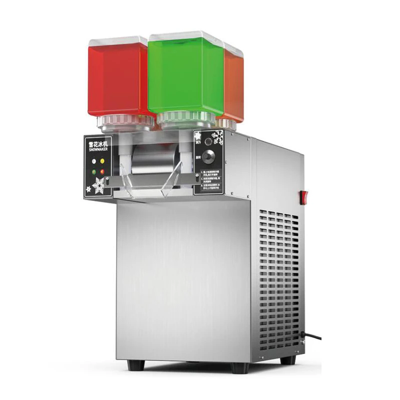 Air Cooling Milk Ice Making Machine 180KG/Day Capacity Touch Screen Snowflake Ice Machine