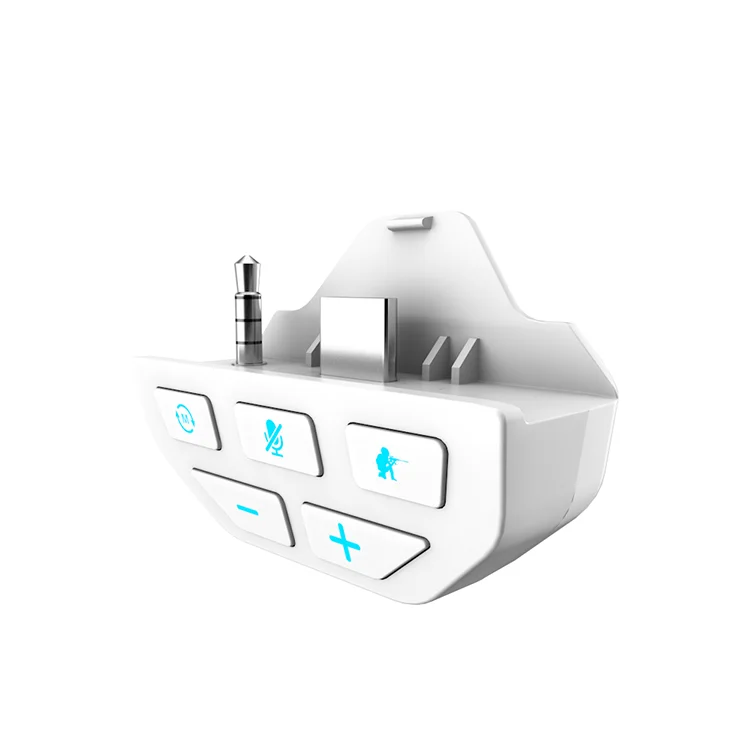 
One key listening mode PS5 game controller accessories sound card audio headset adapter for XBOX 