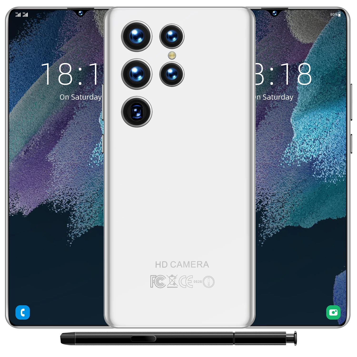 Original Smartphones S22 Ultra 16GB+512GB phone13 10-Core 5G LET Cellphones unlocked Dual SIM Long lasting battery phone