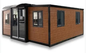 China Low-Priced Prefabricated Housing Construction Site Office Flat Packaging Container Integrated Housing