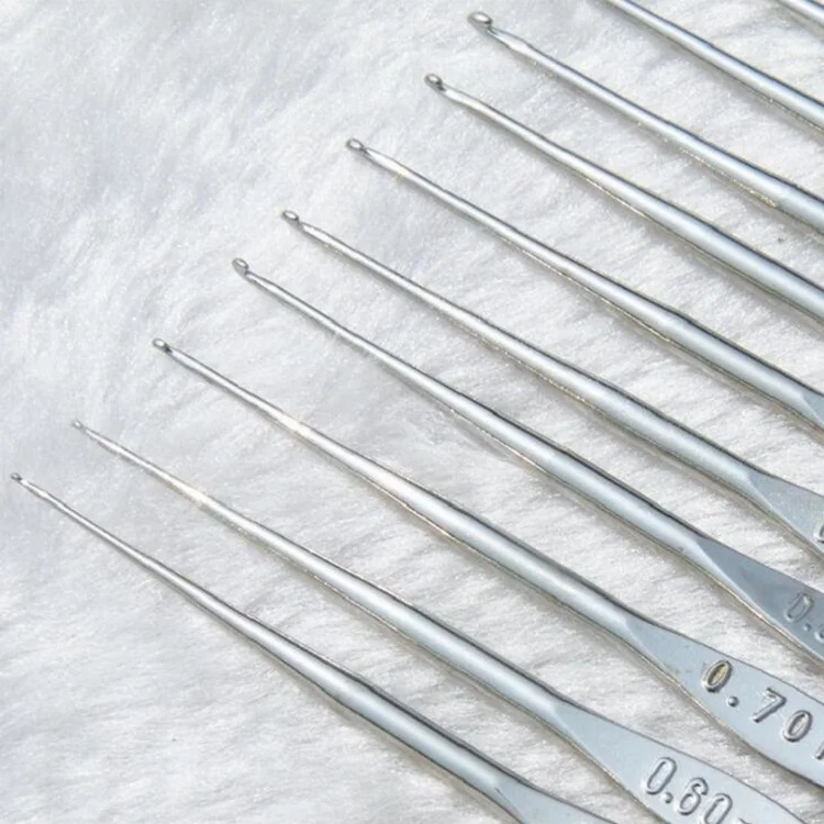 Wholesale Stainless Steel Knitting Needle Hook Crochet Hook for Hand Knitting Tools