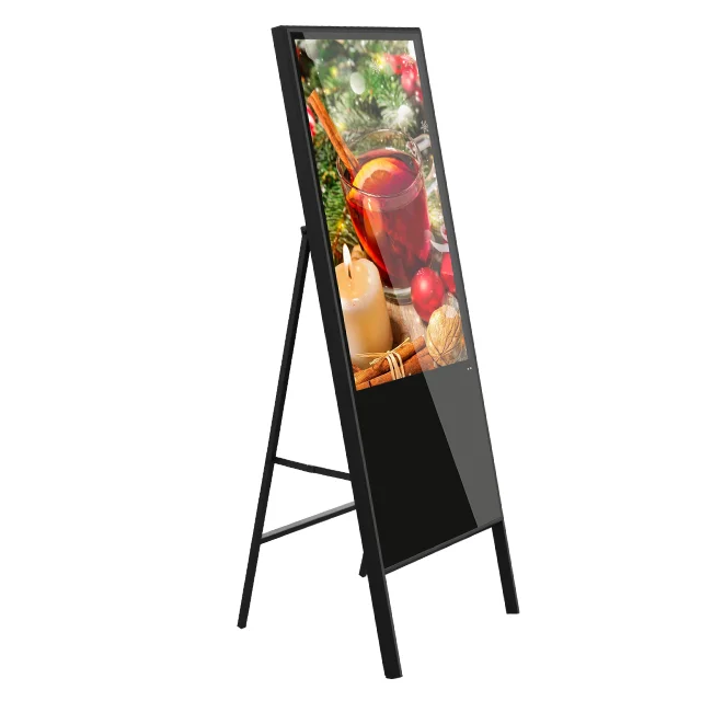 32 inch Indoor Stand Digital Advertising Android Advertising Digital Display Advertising Poster Display Board Media Kiosk