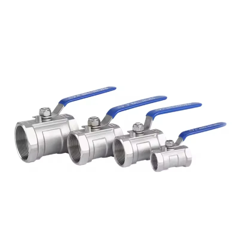 Integral Ball Valve Switch Industrial Ball Valve Stainless Steel Screw Thread Control Valve